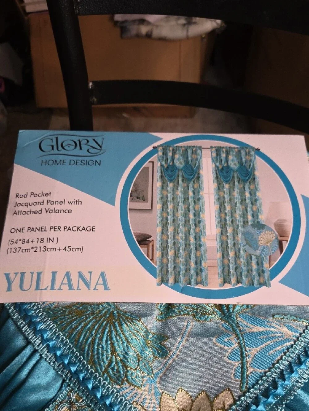 GLO jeans jacquard panel